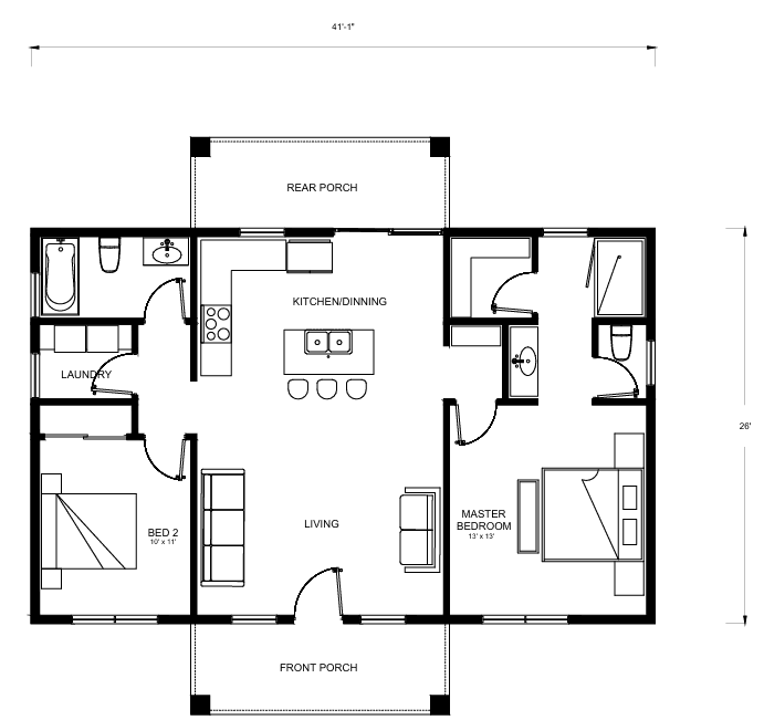 Original floor plan